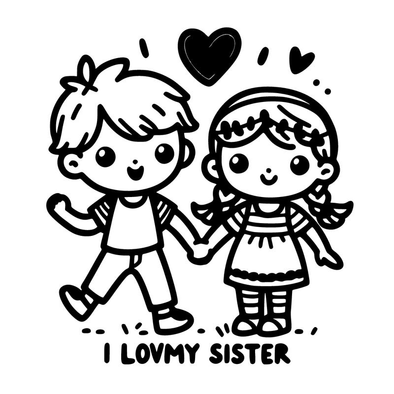 i love my sister