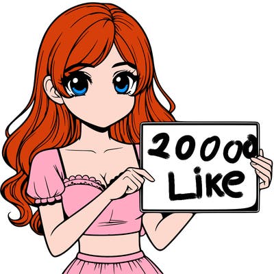 realistic pretty girl holding blank sign