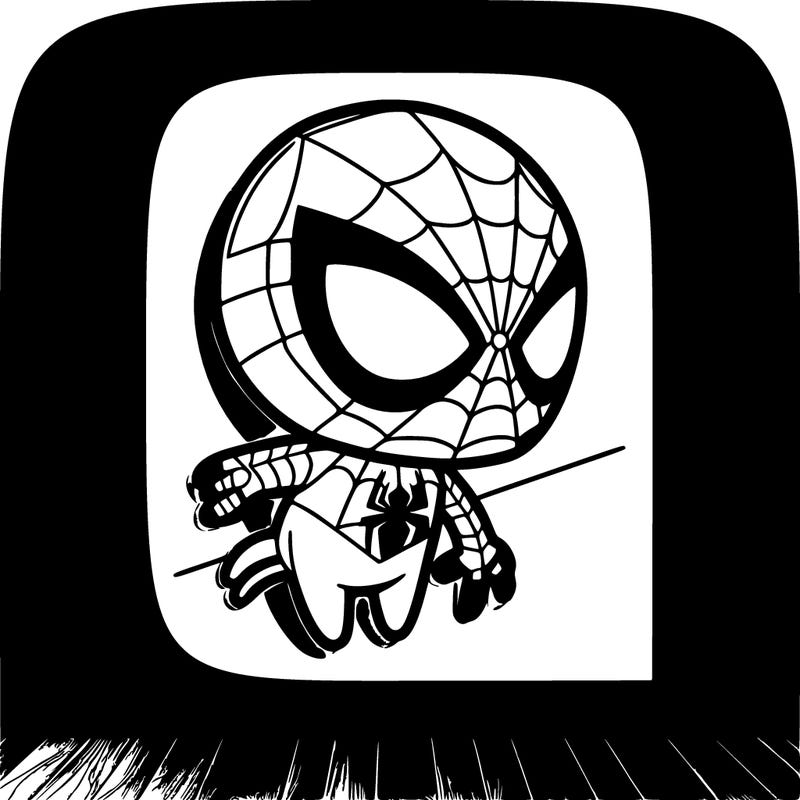spiderman on the wall