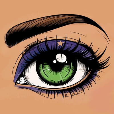 realistic eye