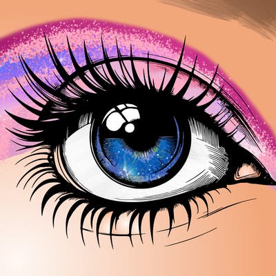 realistic eye