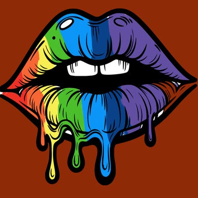 lips that look realistic and drip