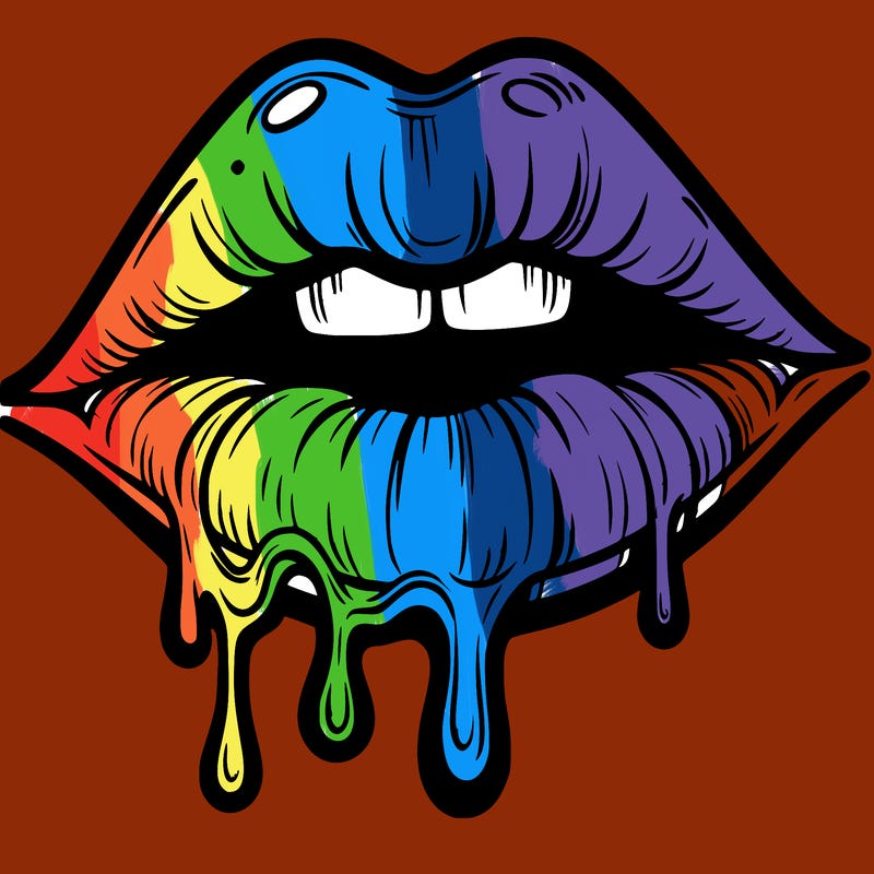 lips that look realistic and drip