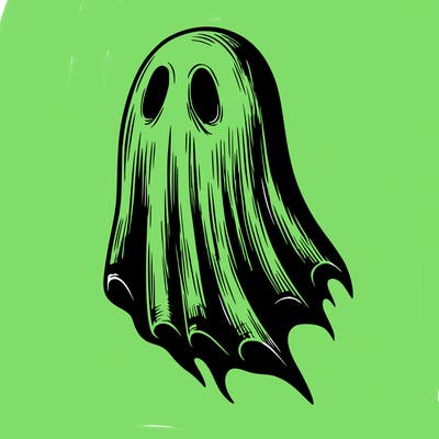 realistic creepy ghost