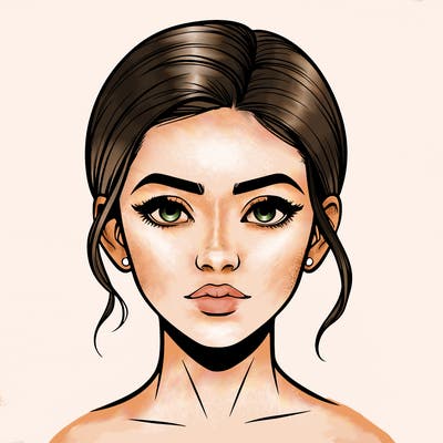 realistic face