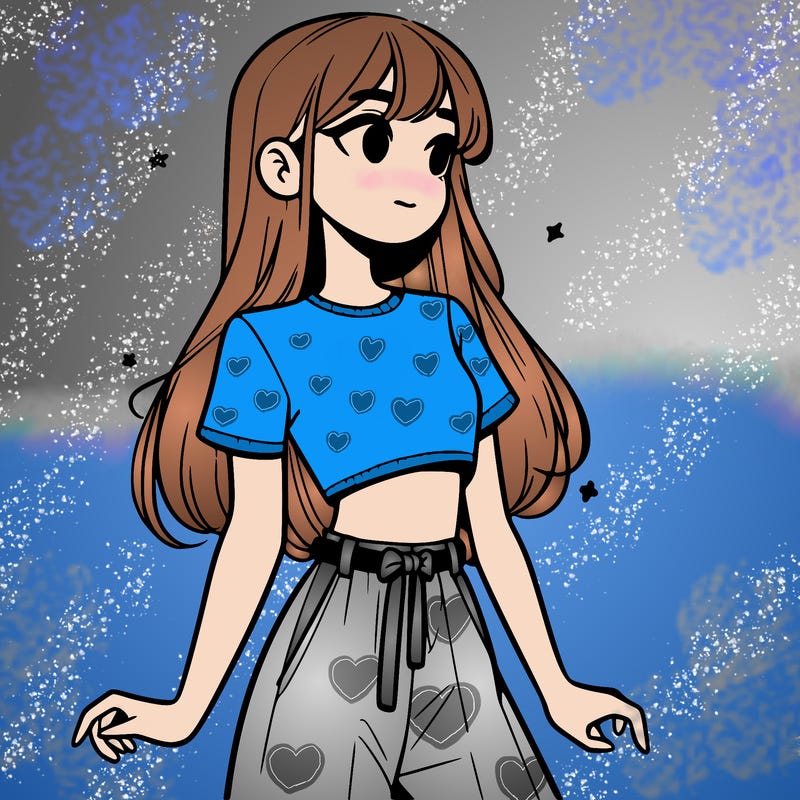 girl in a cute crop top