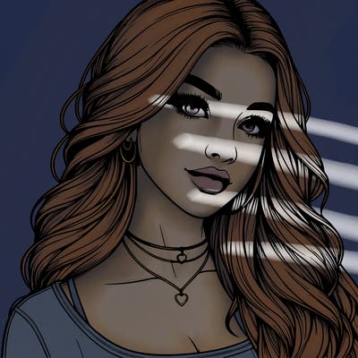 detailed realistic girl