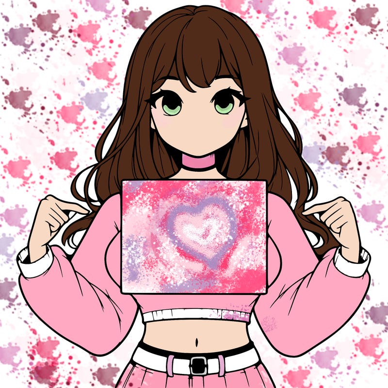 girl holding a blank sign in a long sleeve crop top