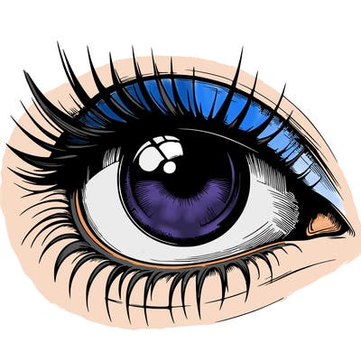 realistic eye