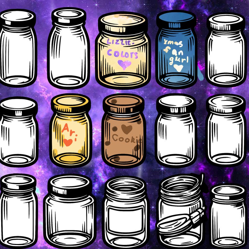 empty jars