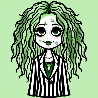 beetlejuice as a girl