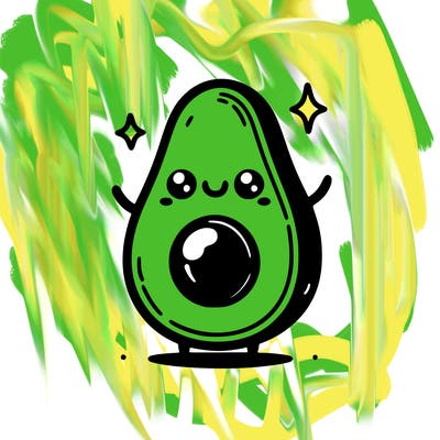 avocado cute