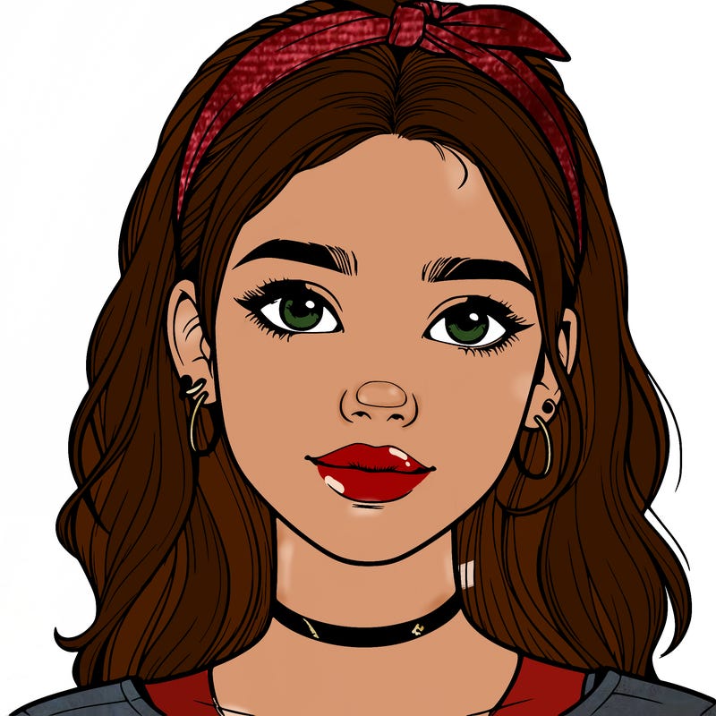 realistic teenage girl