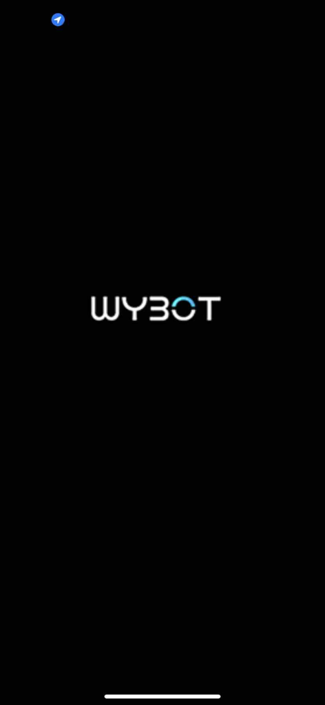 WYBOT - WYBOT pool cleaning robot app splash screen with logo