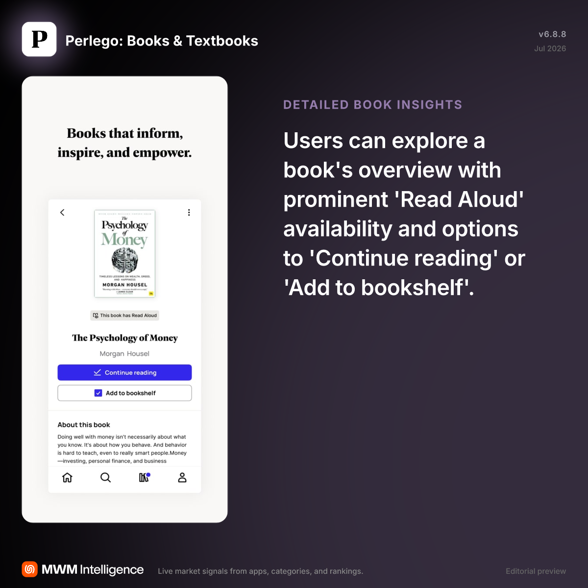 Perlego: Books & Textbooks - Books App | MWM