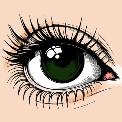 realistic eye