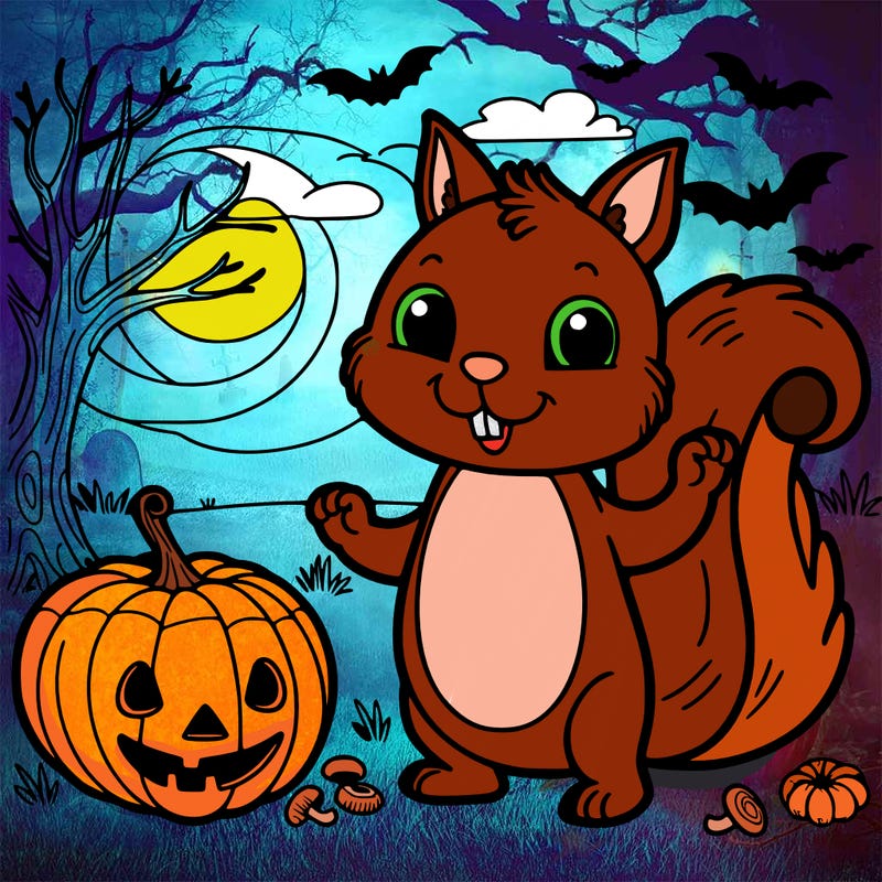 squirrel halloween