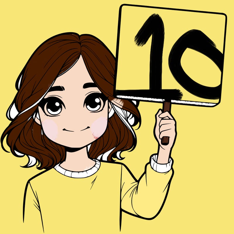 realistic girl holding up a sign