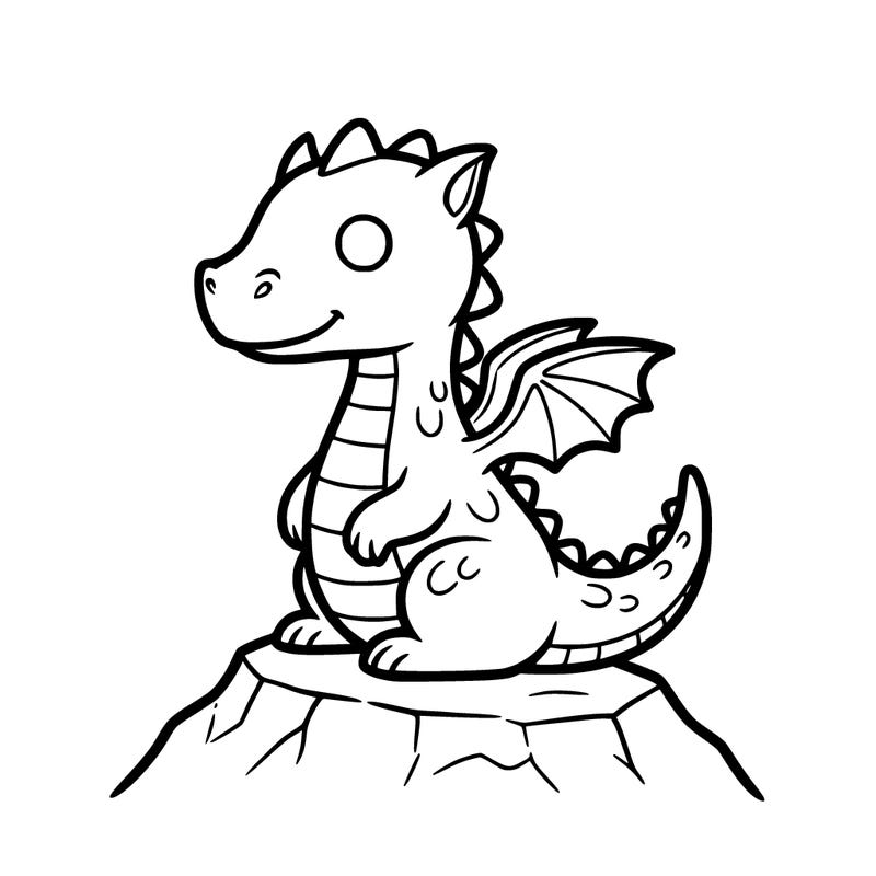 dragon easy easy to draw