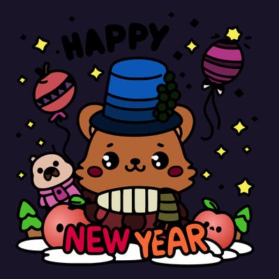 message : happy new year