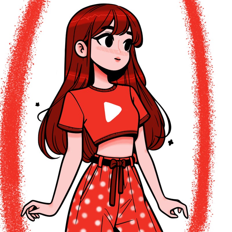 girl in a cute crop top