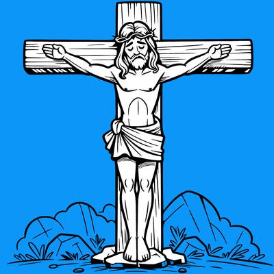 jesus christ on the cross