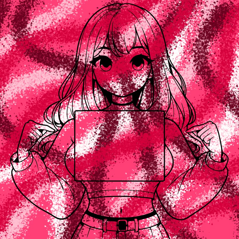 girl holding a blank sign in a long sleeve crop top