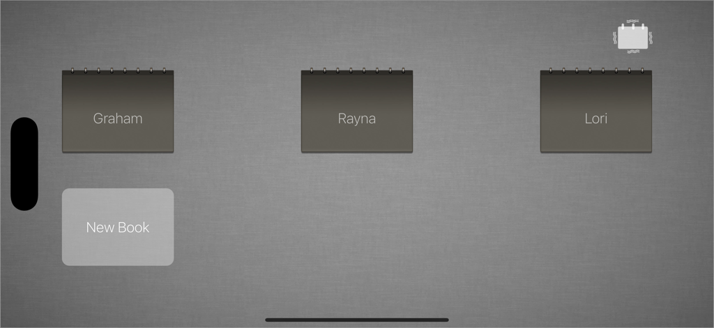 PECSTalk™ Lite - PECSTalk Lite app showing communication books for multiple students
