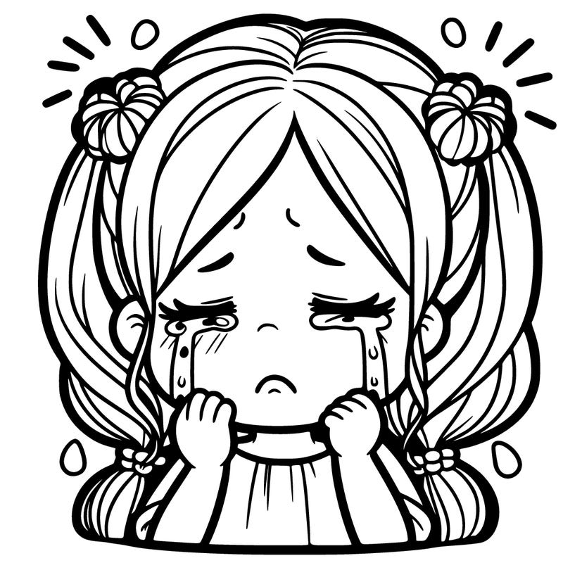 girl crying