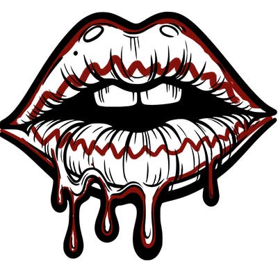 lips that look realistic and drip