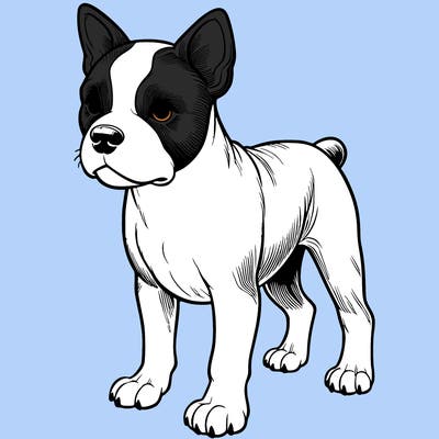 realistic dog