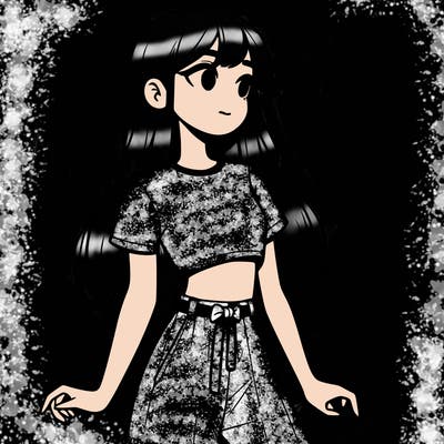 girl in a cute crop top