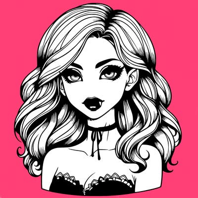 vampire girl realistic