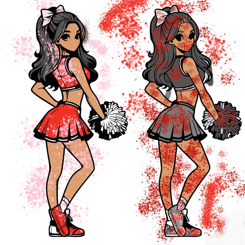 realistic cheerleader