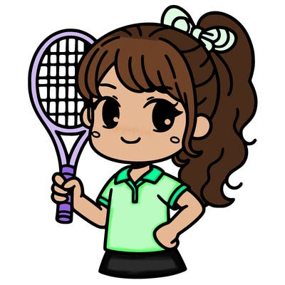 tennis girl