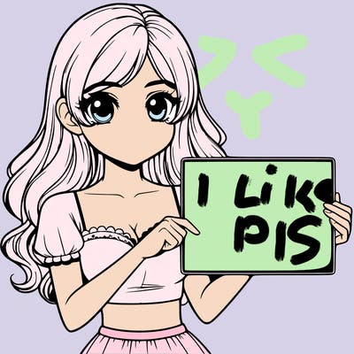 realistic pretty girl holding blank sign