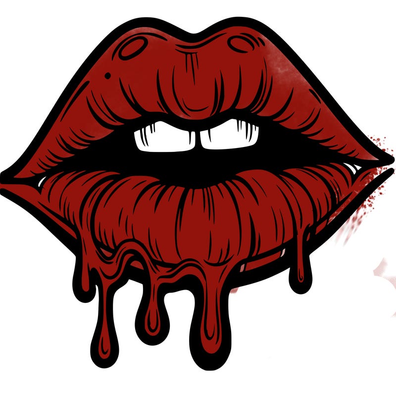 lips that look realistic and drip