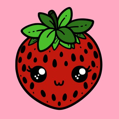 cute strawberry