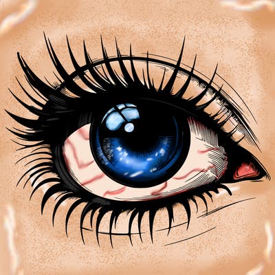 realistic eye