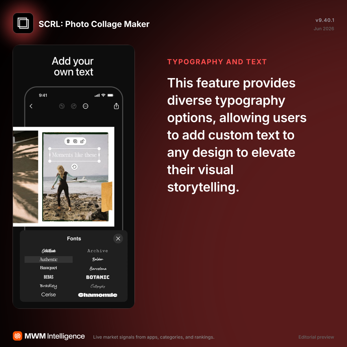 SCRL: Photo Collage Maker - Photo & Video App | MWM