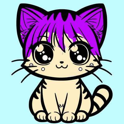manga cat