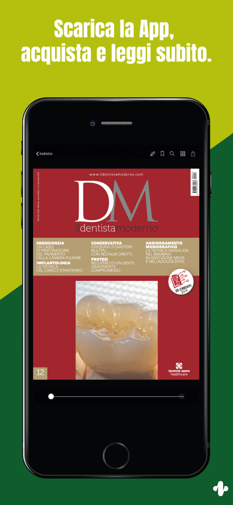 Il Dentista Moderno - Couverture du magazine numérique Il Dentista Moderno sur l'écran d'un smartphone