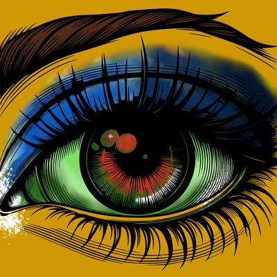 realistic eye