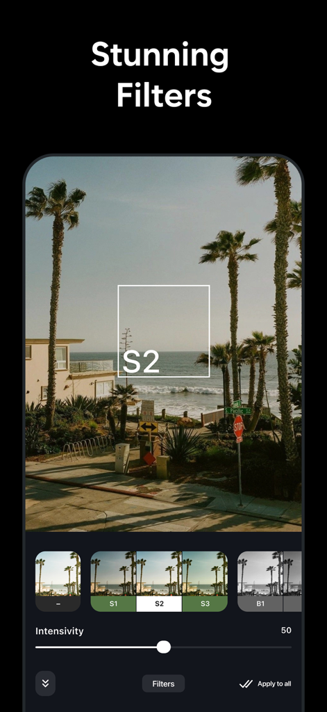 Stunning aesthetic video filters and editing interface in Muse app