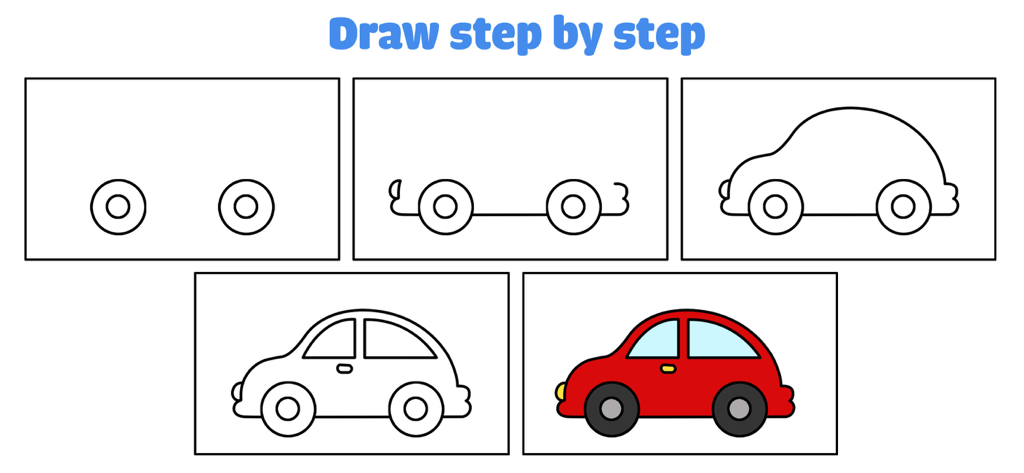 Car coloring book & drawing | Fun Vehicle Painting for Toddlers