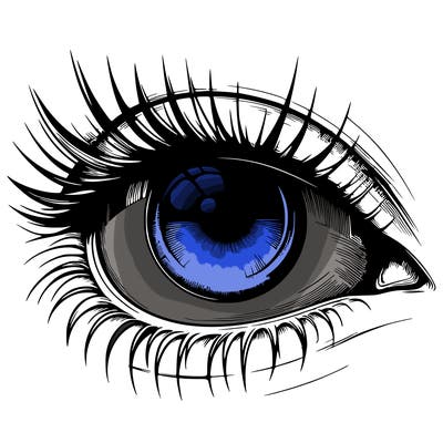 realistic eye