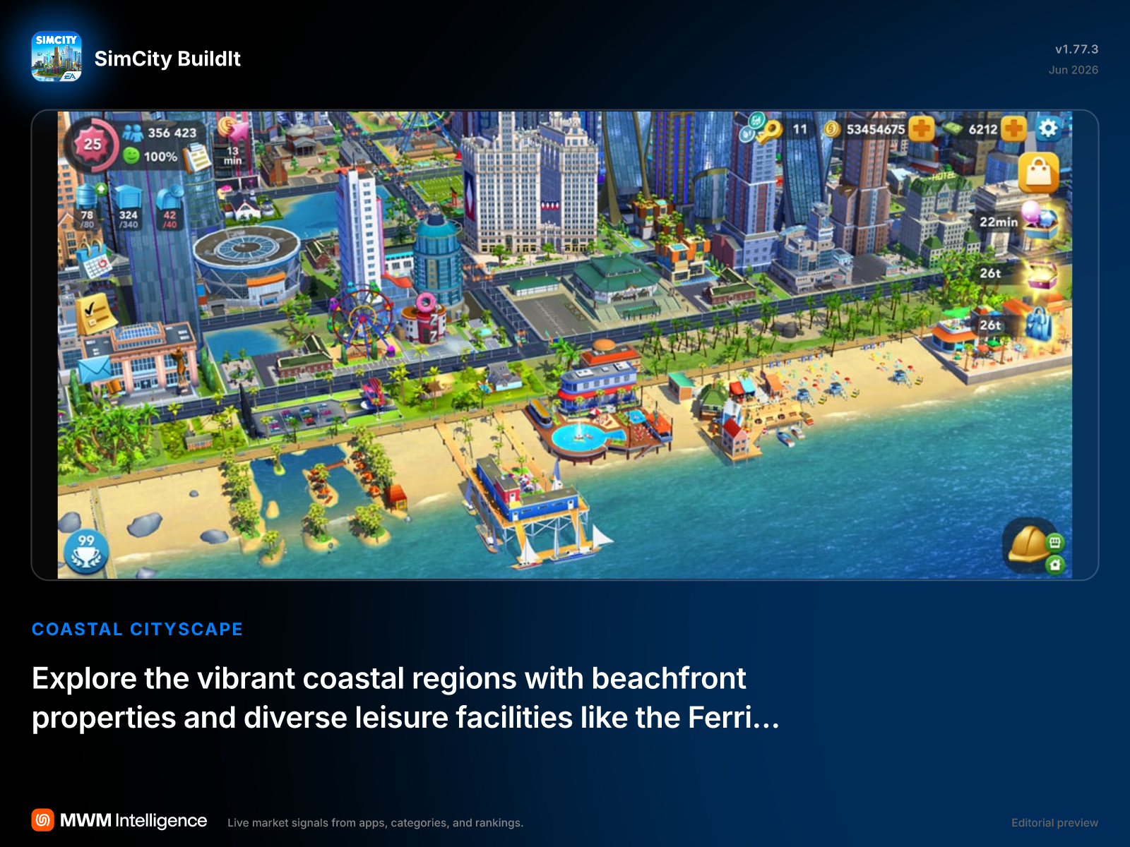 SimCity BuildIt - Games App | MWM