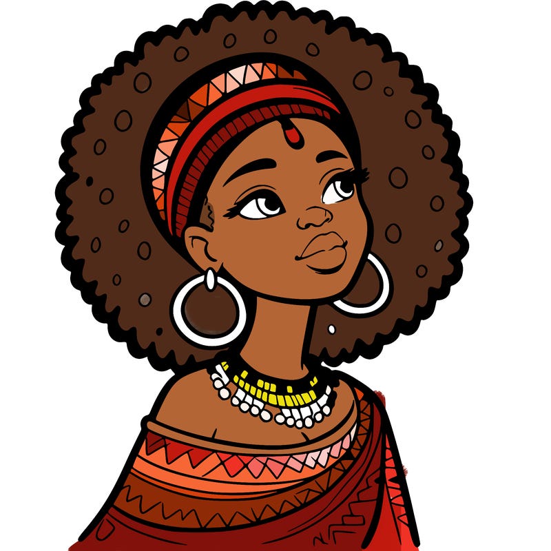 african woman