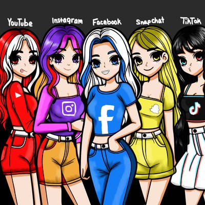 group of girls