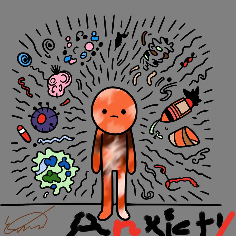 if anxiety was a person